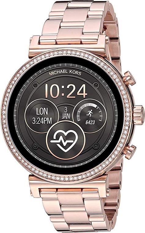 michael kors women's heart watch